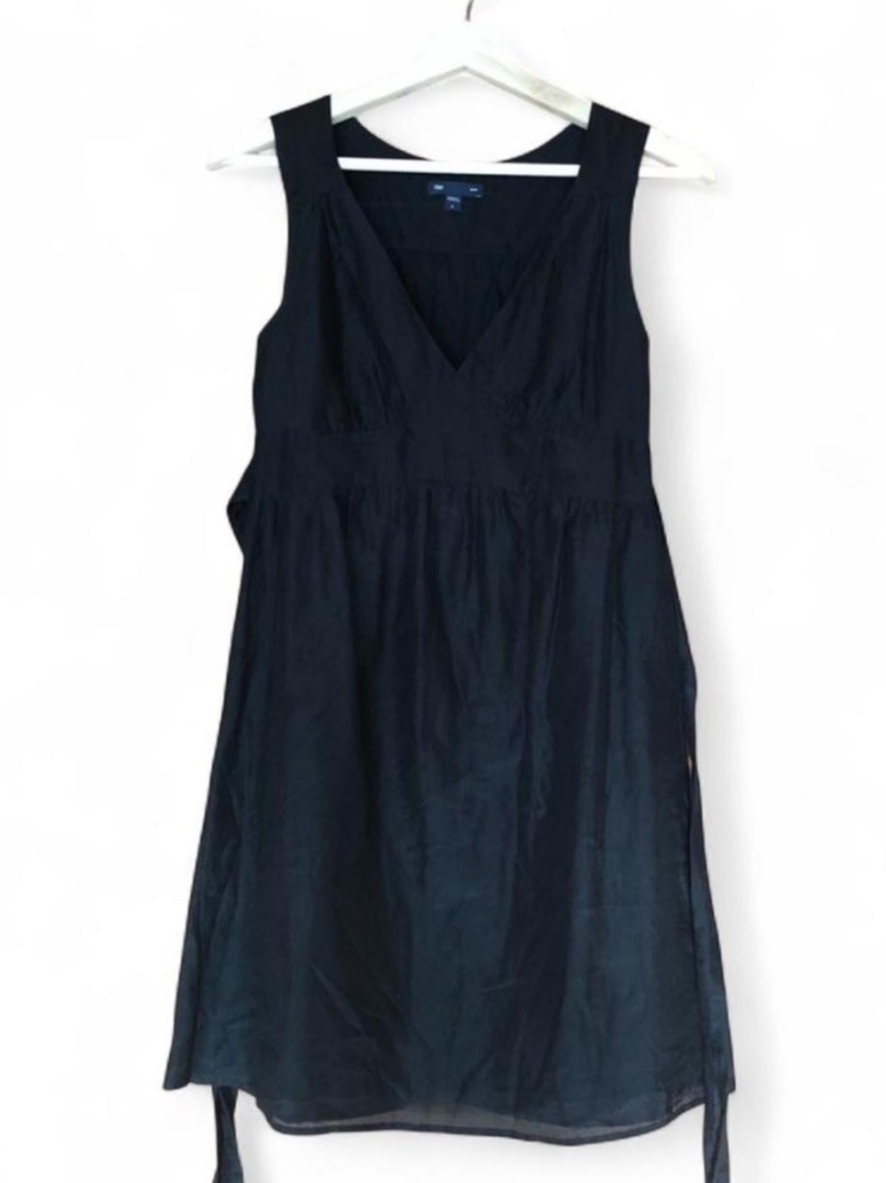 Gap Tie Back Lightweight Silk Blend Sundress EUC